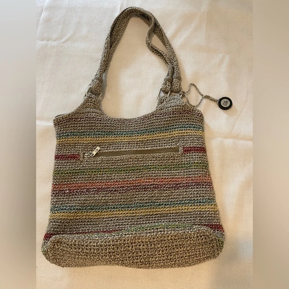 The SaK Belle 103388 Womens Lined Hobo Bag | 12 X 14 X 4.5 | Neutral